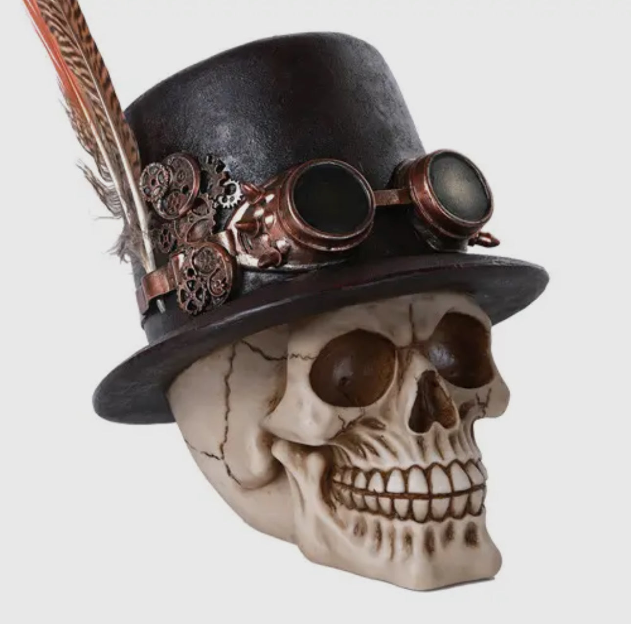 Steampunk skull