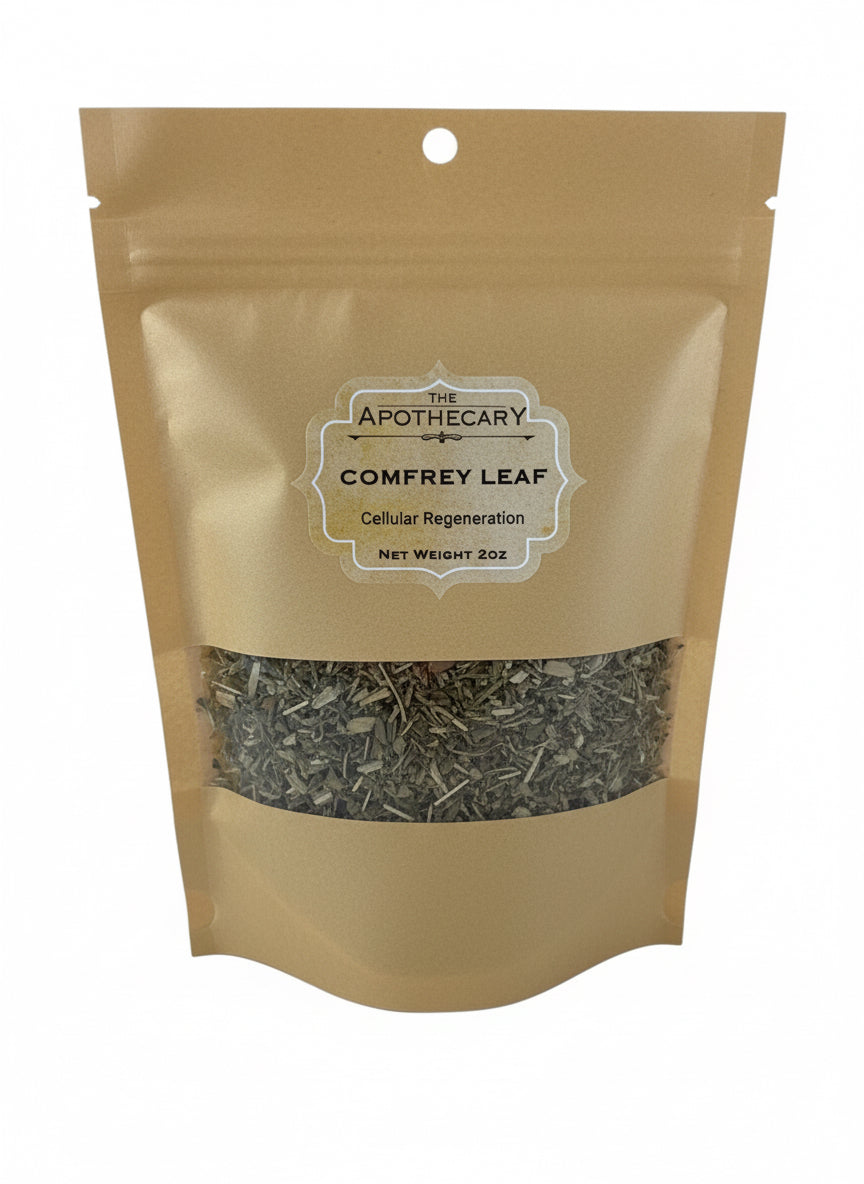 Comfrey Leaf 2oz, cut