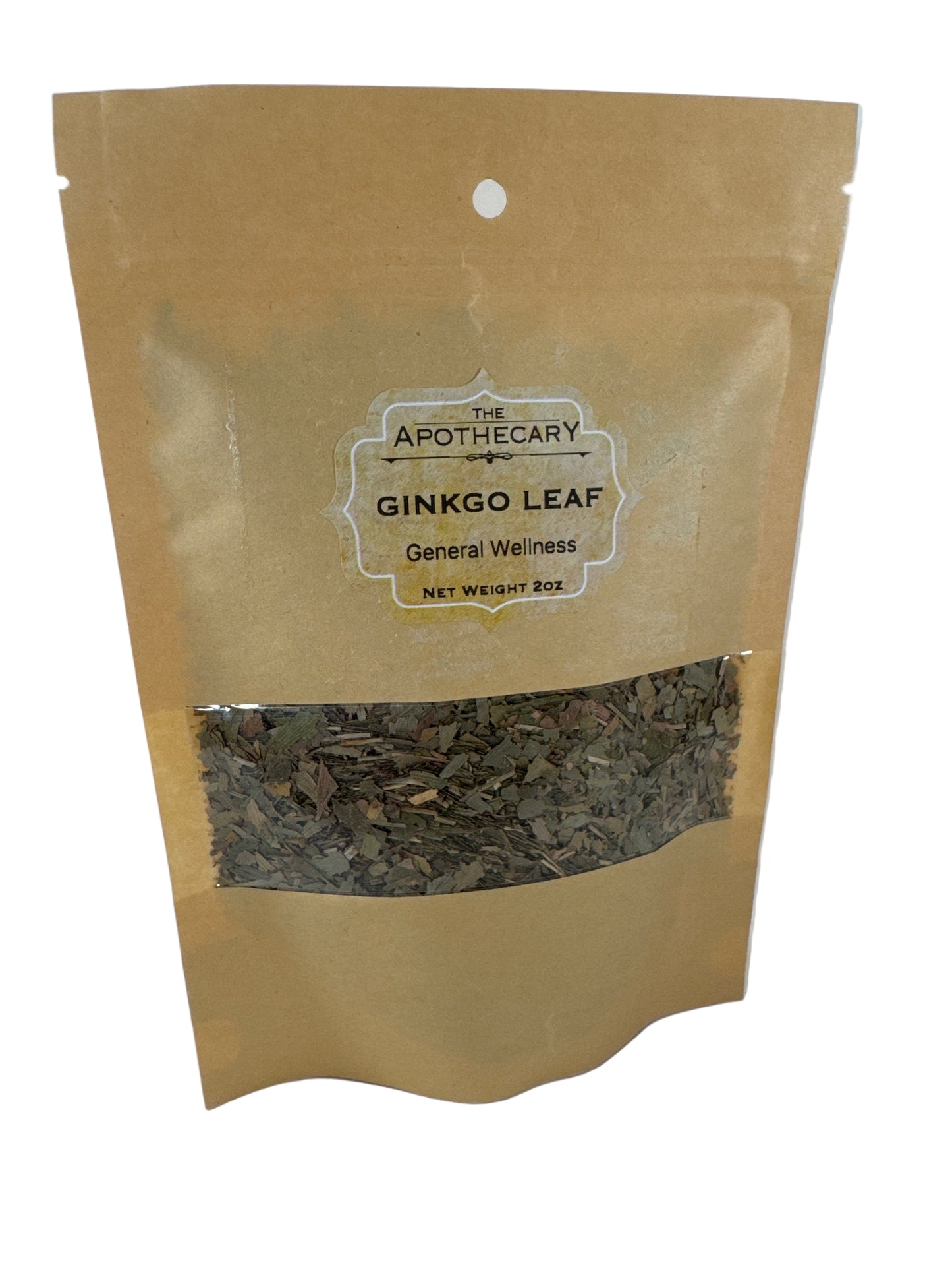 Ginkgo Leaf 2oz, cut