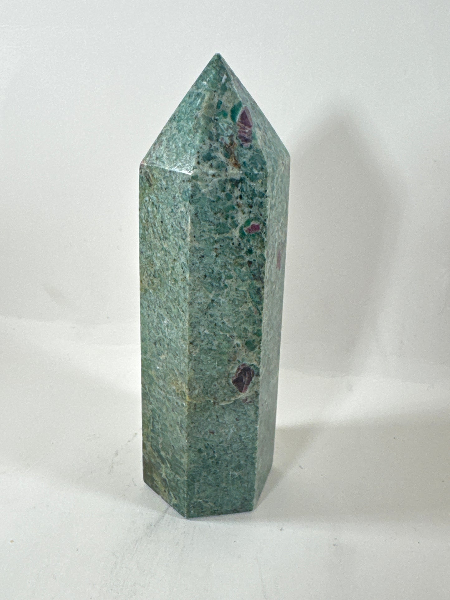 Ruby Fuchsite Tower 5”